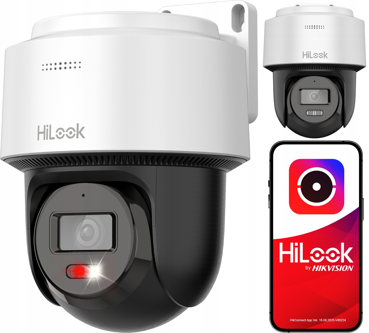 Otočná Ip kamera PoE Full Hd PTZ-N2C200M-DE HiLook od Hikvision Audio Ir