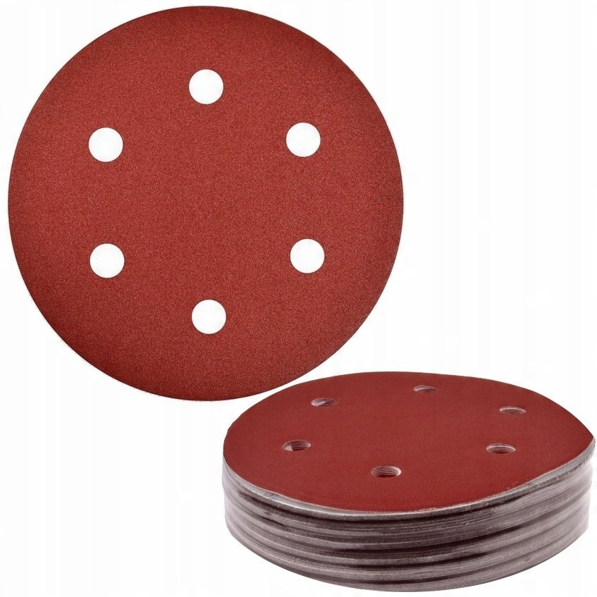 

10szt Papier Ścierny Krążek 225mm P60 Rzep