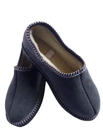 BAMBOSZE CIEPŁE SKÓRZANE OWCZA WEŁNA GÓRALSKIE*40*