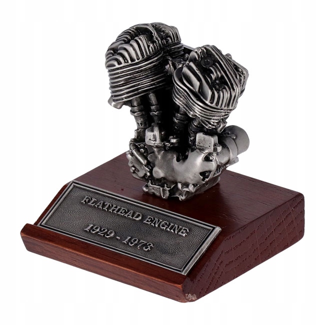 Model motora Flathead pamiatka dekorácia Harley Davidson Oldschool V-Twin