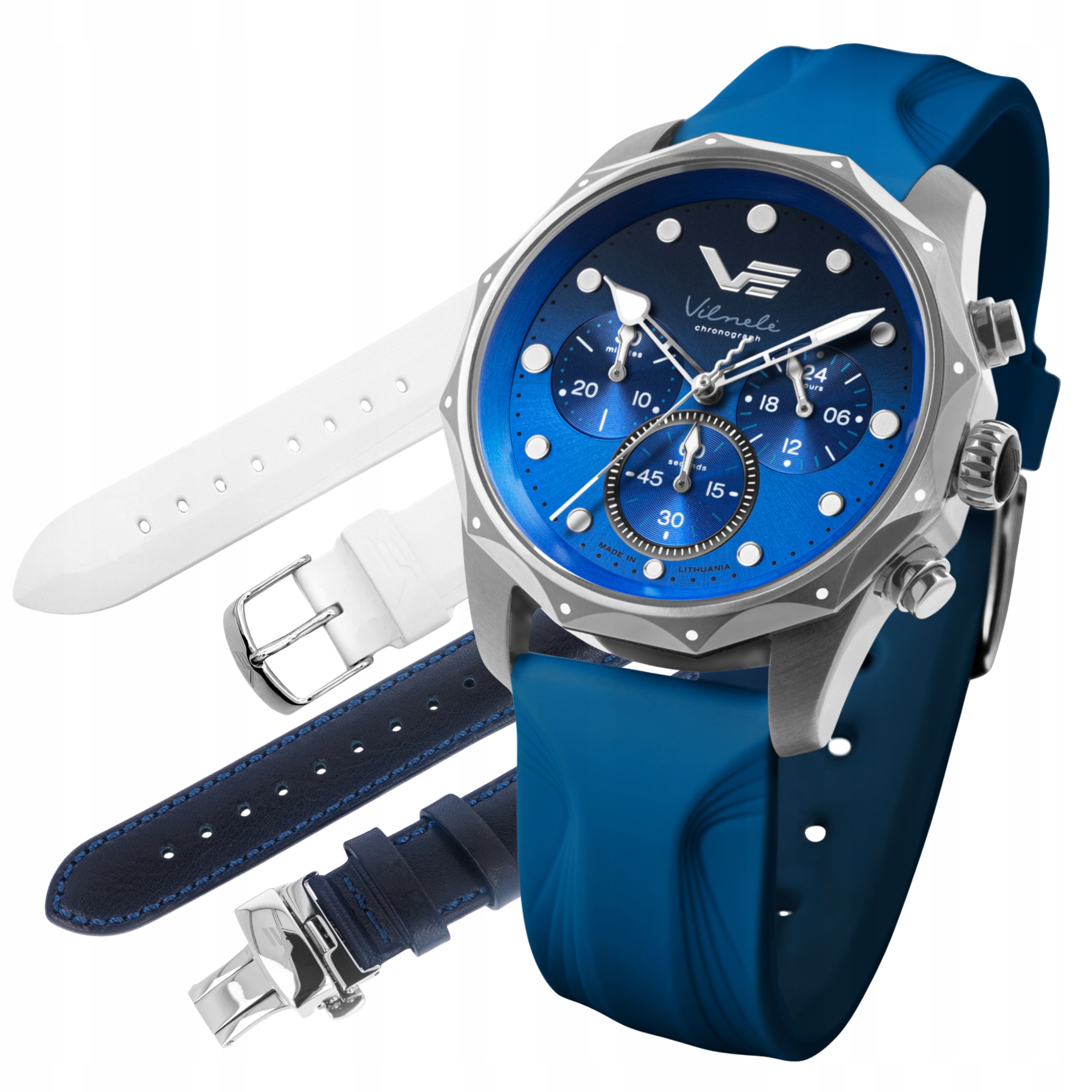Nové originální dámské hodinky Vostok Europe JS20-125A750-S Vilnele Chrono