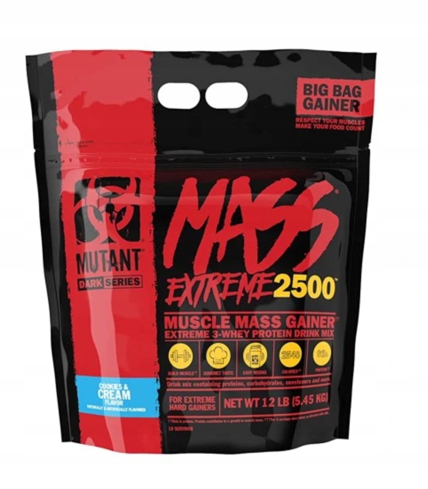 Gainer prášek sušenka s krémem Mutant 5450 g 5450 ml