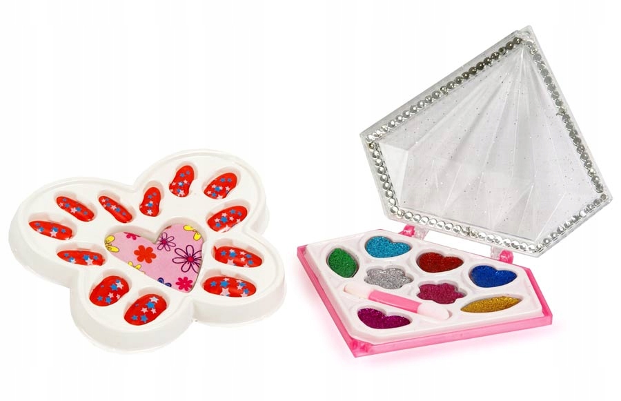 

Kosmetyki cienie z brokaten tipsy paznokcie