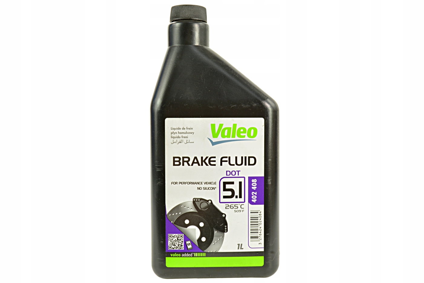 

Valeo Płyn Hamulcowy Dot 5.1 265 °C Abs Esp 1 Litr