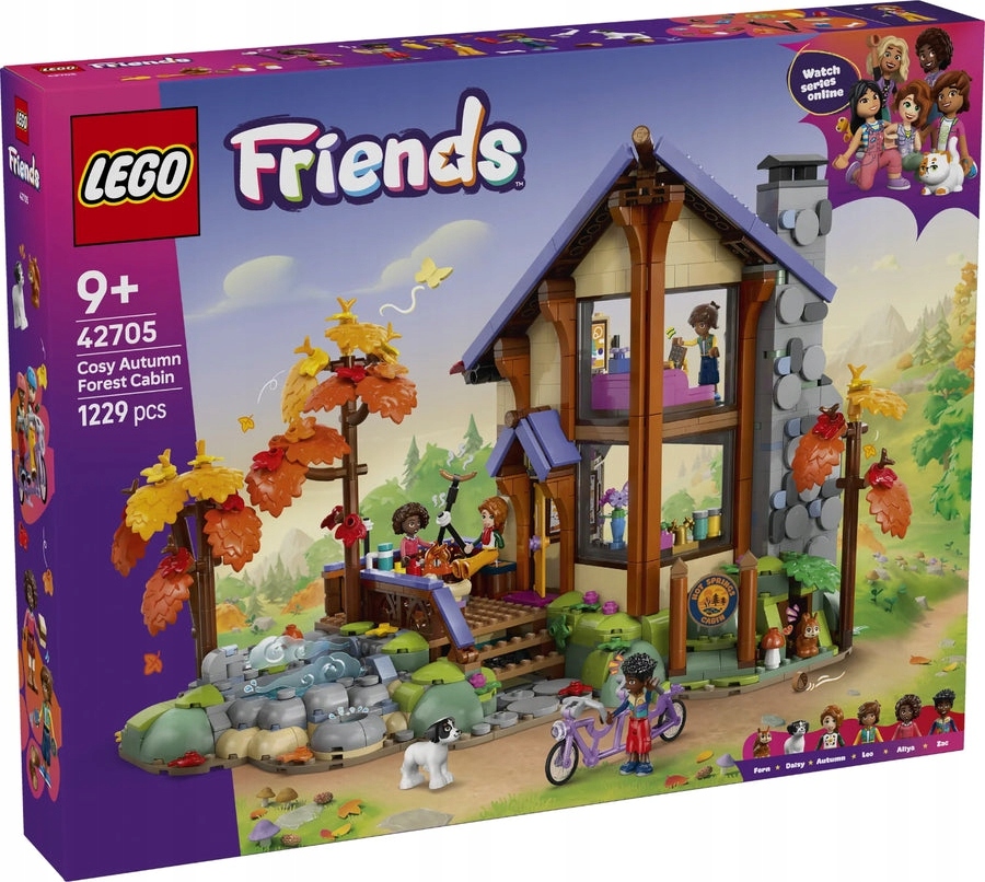 42705 Lego Friends Podzimní lesní chata
