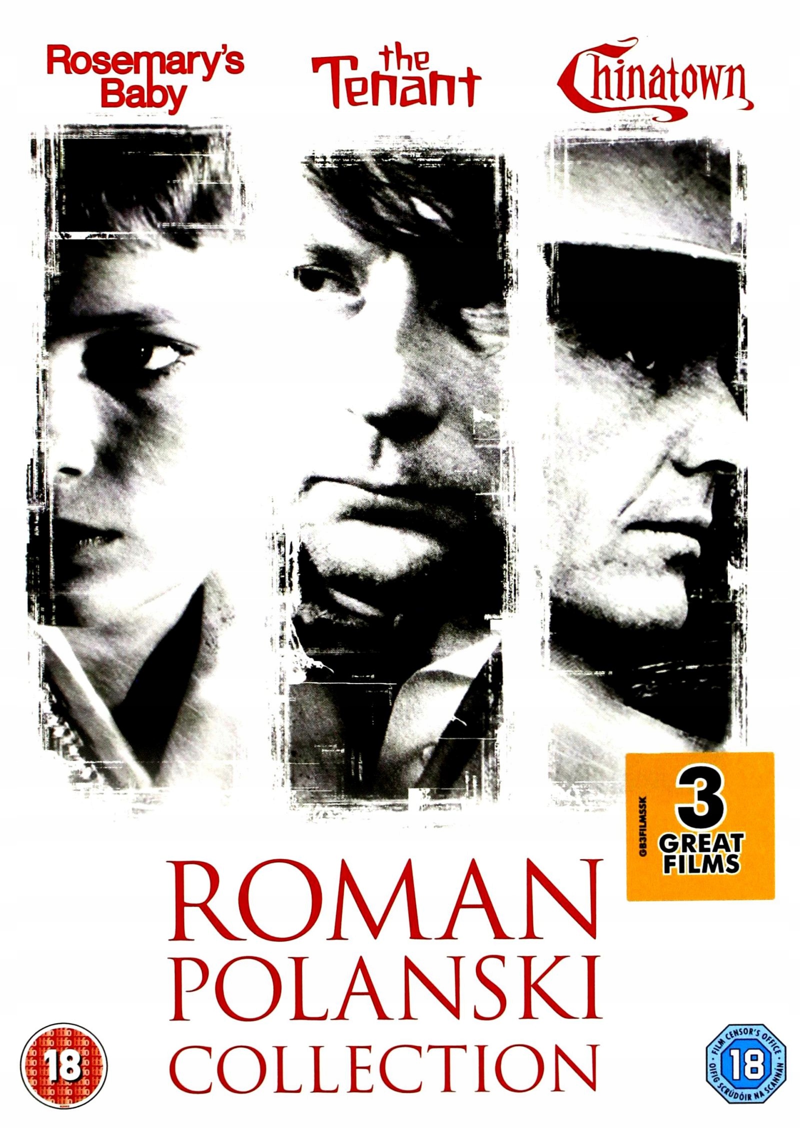 Roman Polanski Rosemary Lokator Chinatown 3DVD