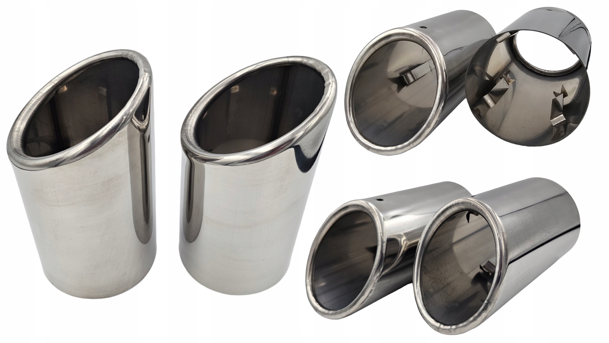 Koncovky krytek výfuků Volkswagen Audi Skoda Bmw Alfa Romeo Ford