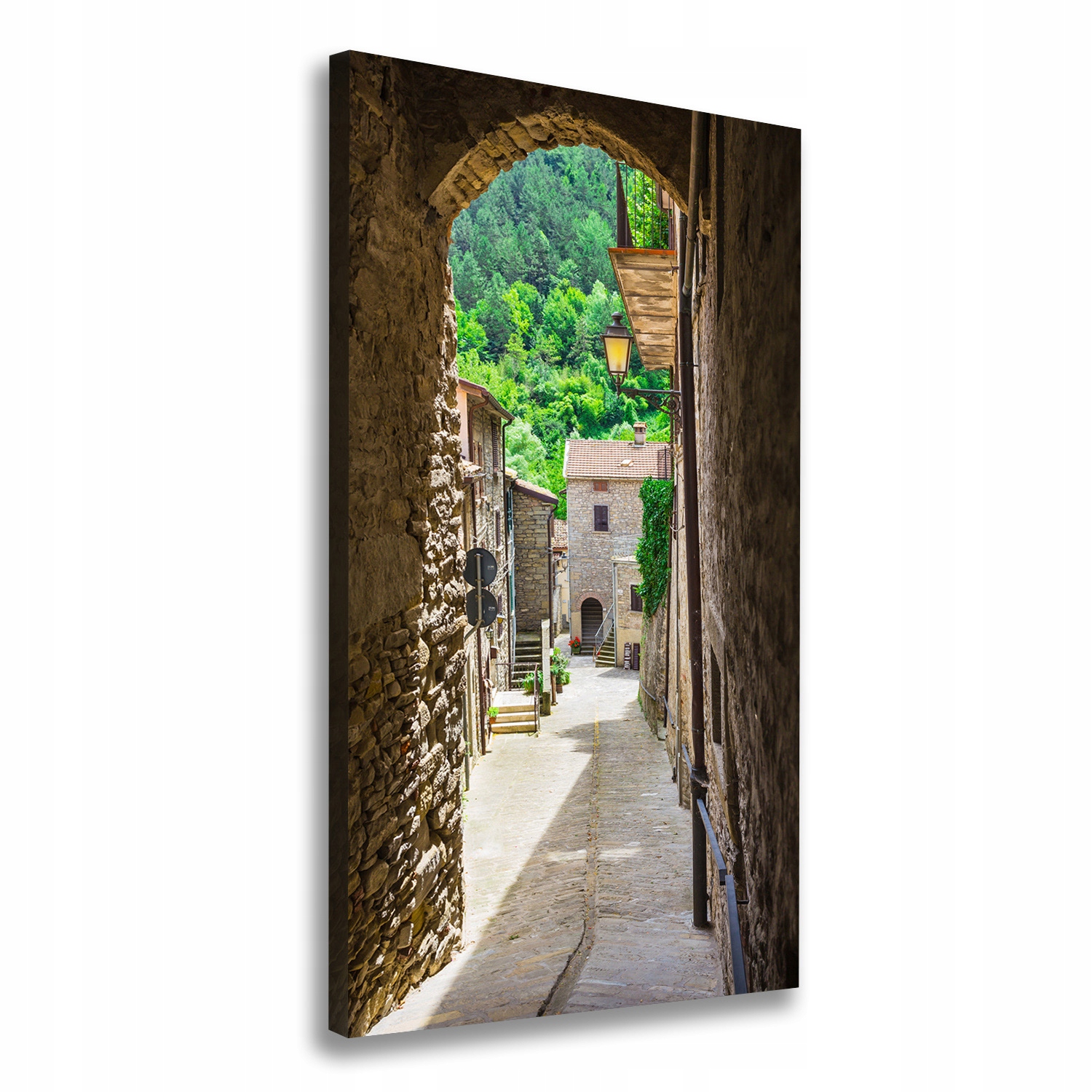 

Foto obraz na płótnie Urokliwa uliczka 60x120 cm