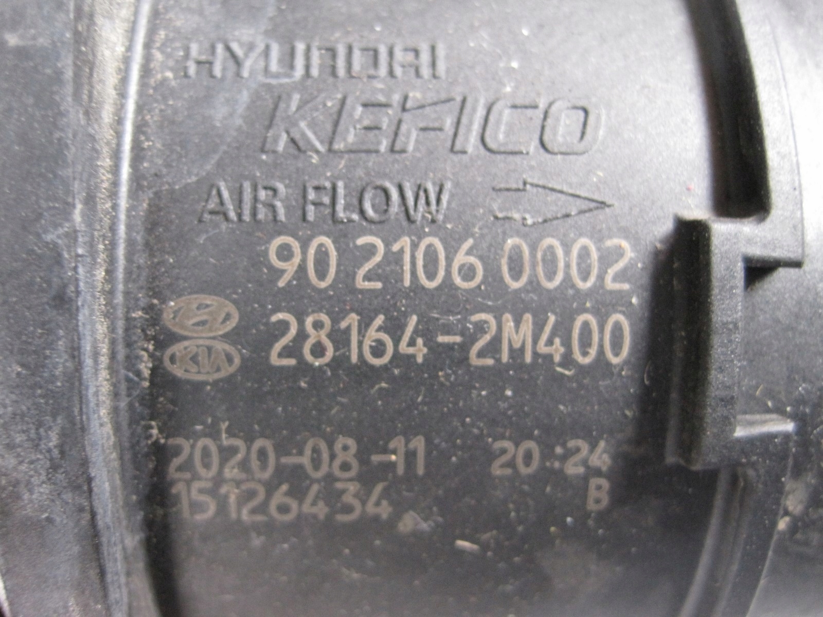 flow meter KIA SPORTAGE 28164-2M400