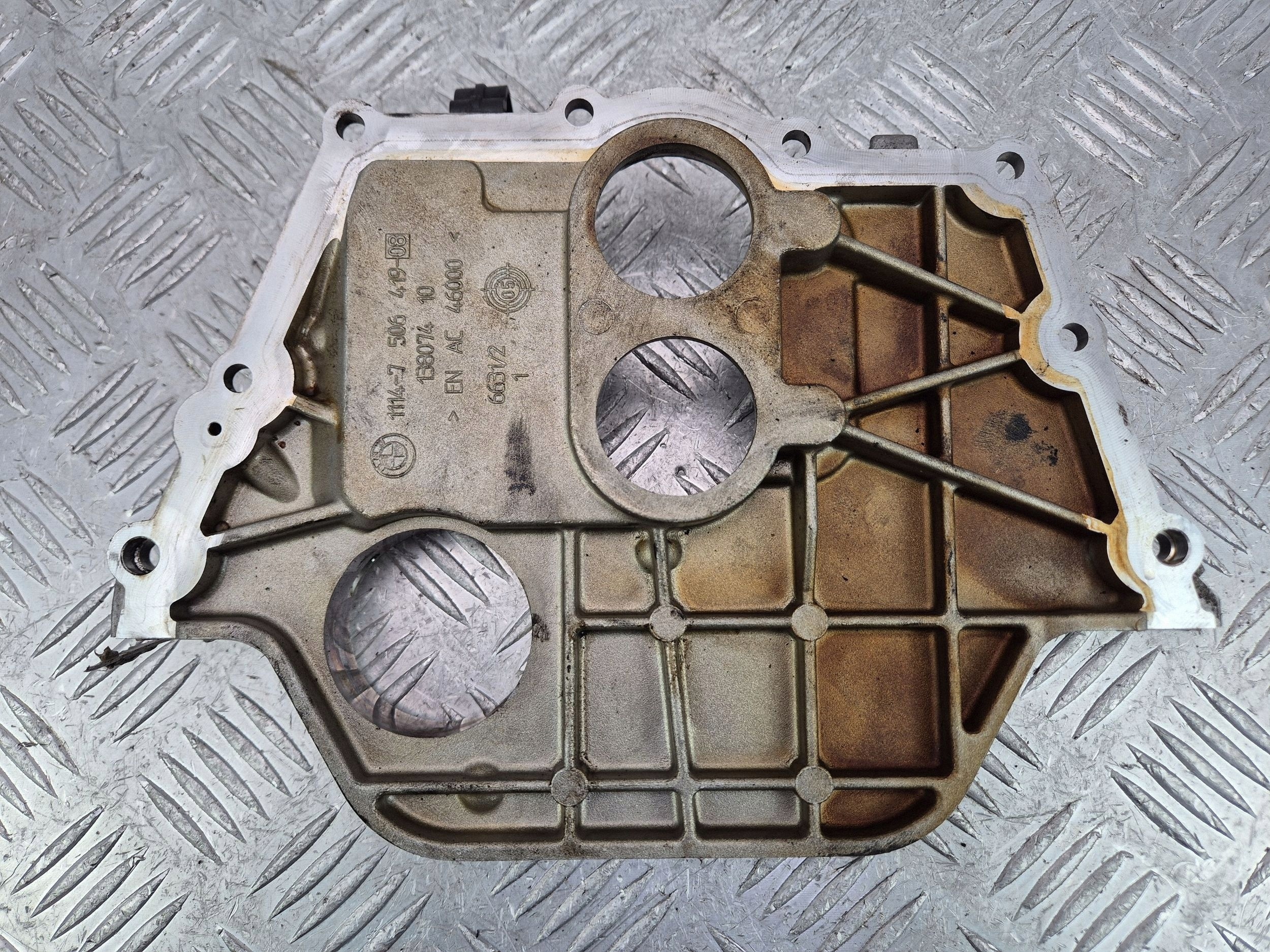 Couvercle carter distribution BMW 7 E65 E66 750i 7506419 N62B48B