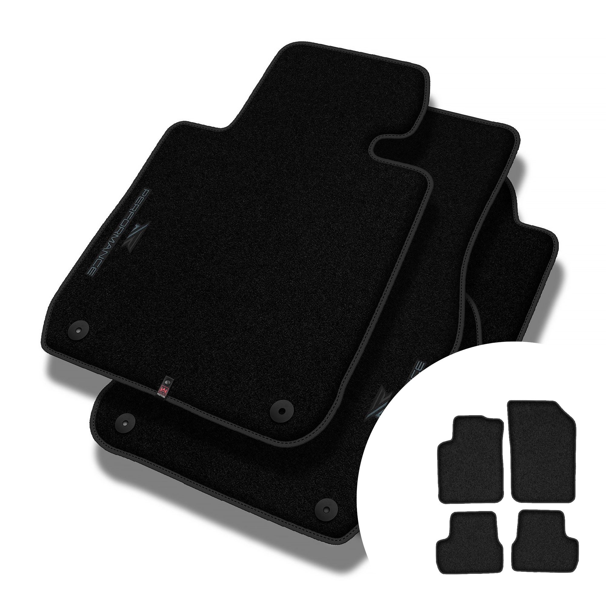 Velúrové koberčeky Performance Premium pre Citroen DS3 2008-2015