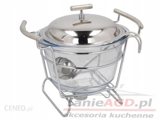 PODGRZEWACZ do POTRAW STOŁOWY BRYTFANNA NACZYNIE ŻAROODPORNE Marka Kinghoff