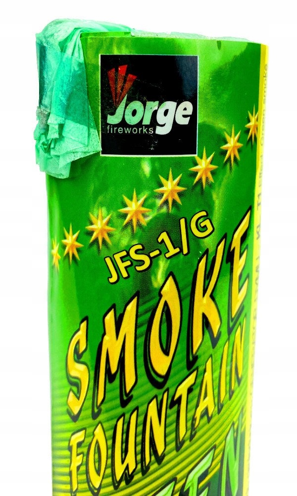

Świeca/Fontanna dymna Zielona od Jorge 1szt.