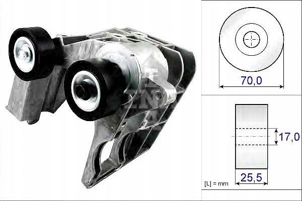 Ina Napínač Klínového Řemene Vel. Ford Fiesta Ka 1,3