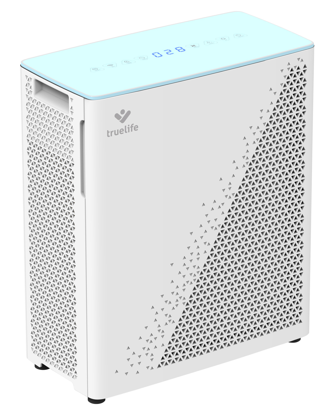Čistička Vzduchu Ionizátor Hepa13 4v1 Dotyk WiFi 310 m3/h Snímač prachu