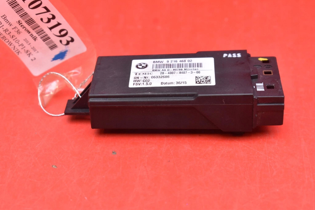 control unit module seat 921646802 BMW 4 F36 13-17