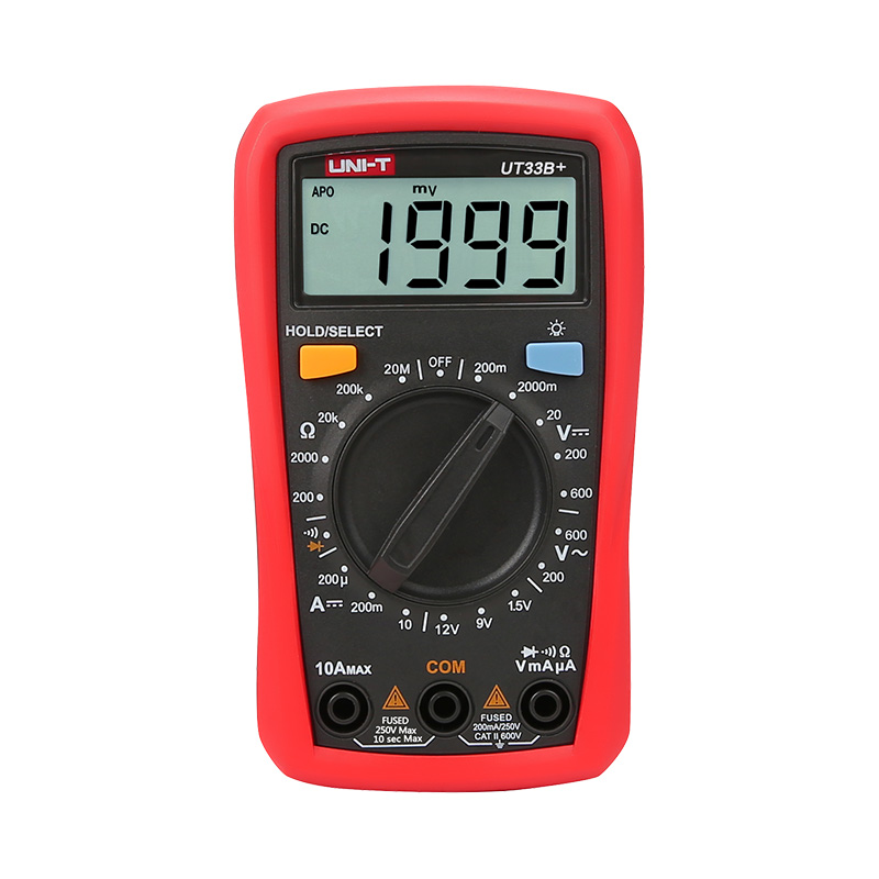 

Multimetr Miernik Prądu Tester Napięcia LCD UT33B+