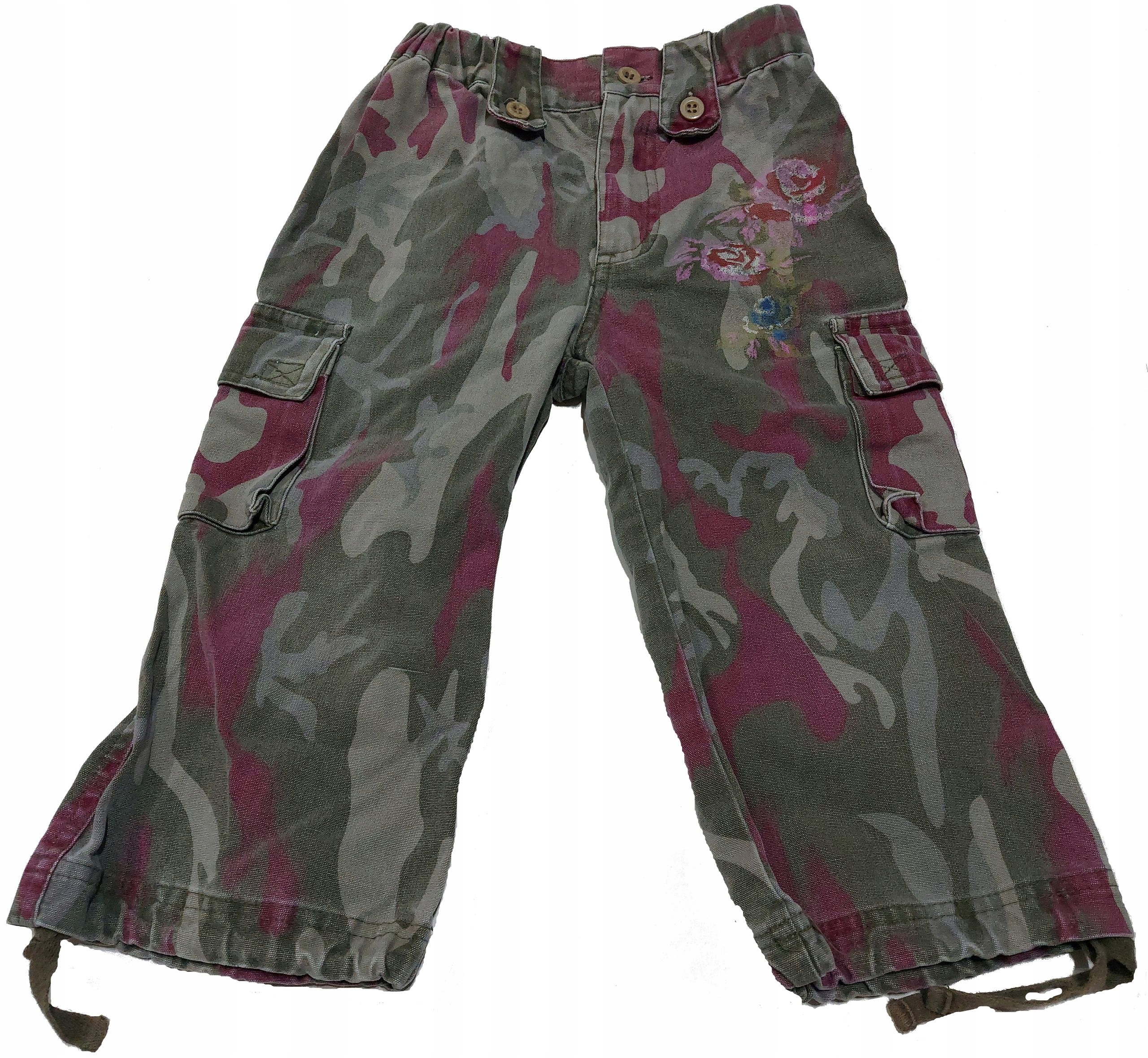 Spodnie bojówki Benetton, rozmiar 90