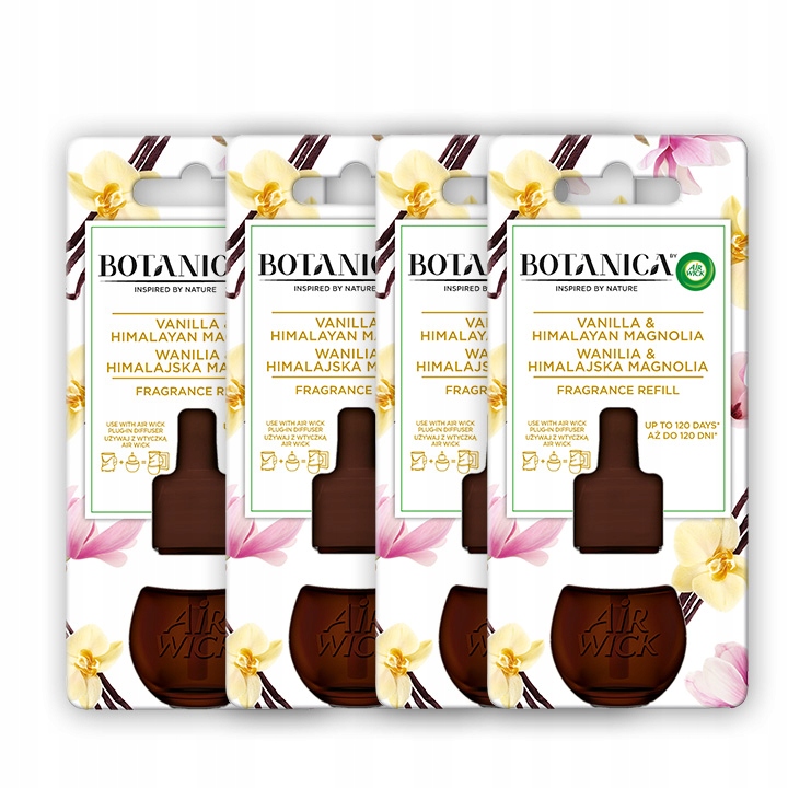 

Air Wick Botanica Odświeżacz Wanilia Wkład x4