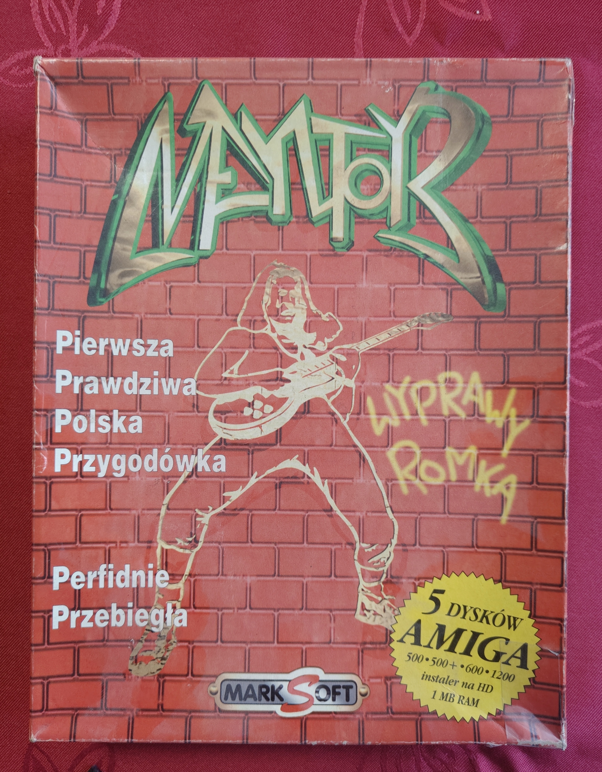 Amiga MENTOR + MR TOMATO (LK Avalon) – RETRO ZŁOTO! UNIKAT!