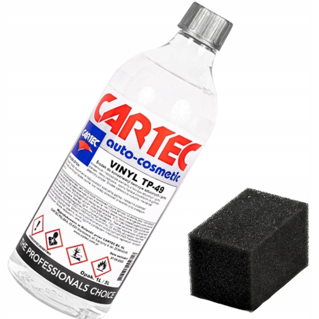 CARTEC VINYL TP-49 KONSERWACJA OPON CZERNIDŁO 1L