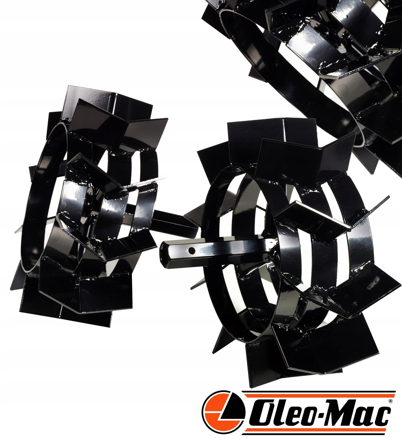 Kovové Kolesá Pre Kultivátor Oleo-mac Mh 198 Hortmasz Hgs 900 Originál