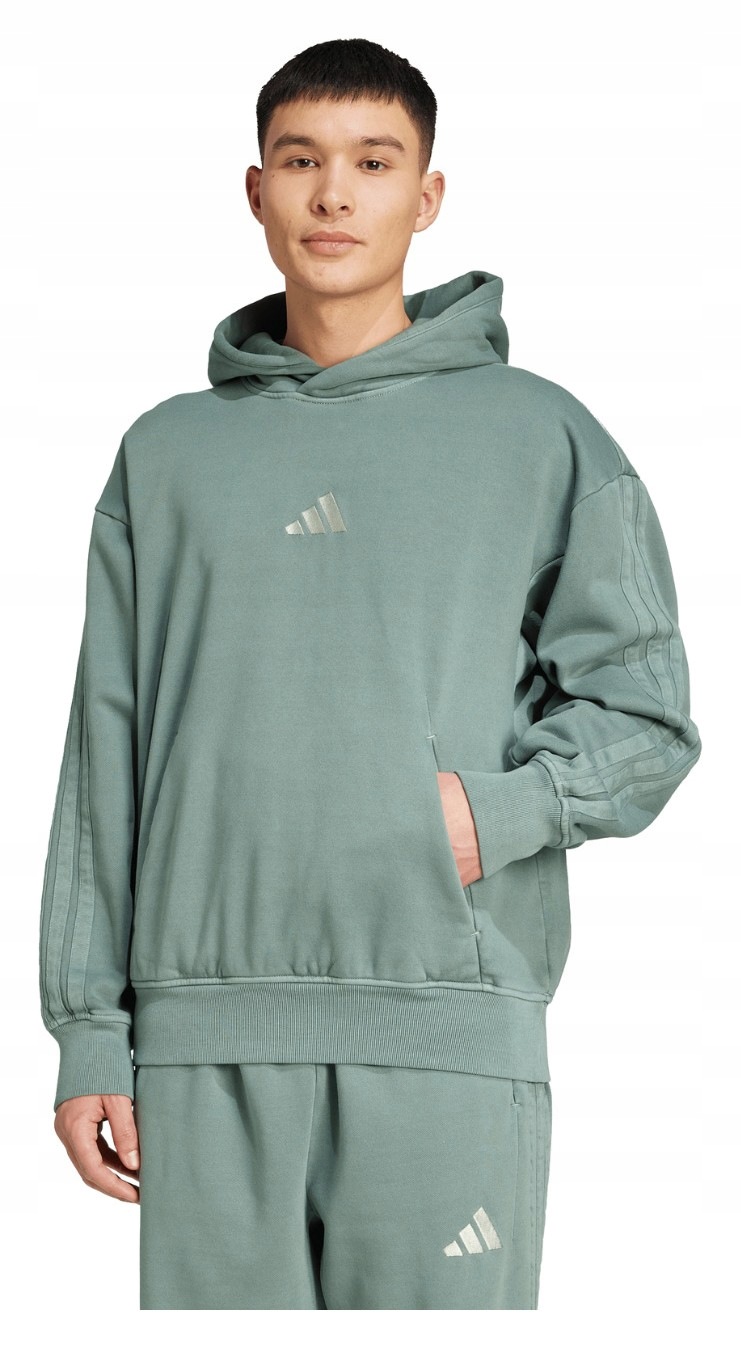 Mikina Adidas A Szn W Fl Hd zelená JL6538 vel. M