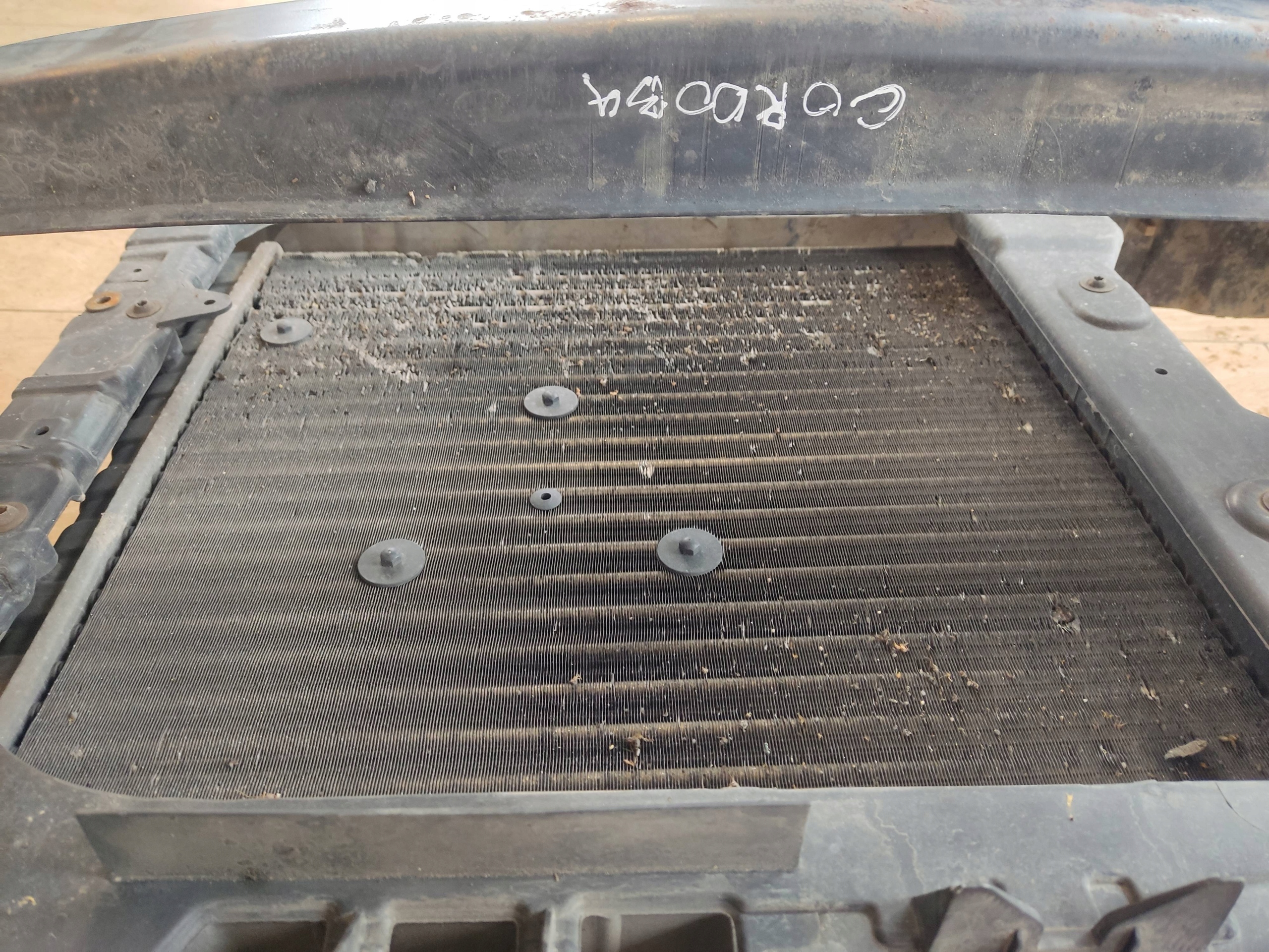 support panel for radiators radiator fan SEAT CORDOBA III