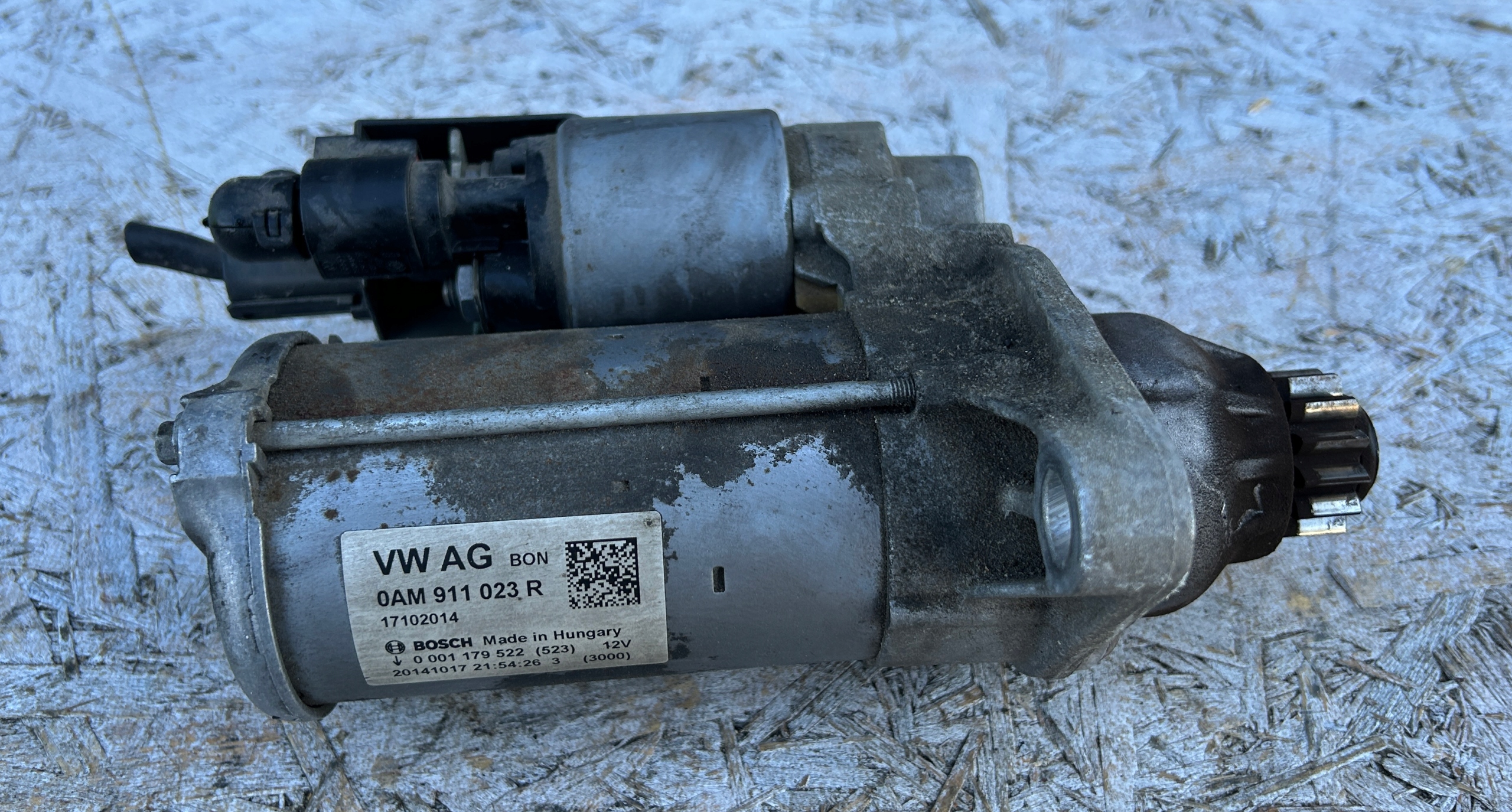 starter VW GOLF VII 12- 1.4 TSI 0AM911023R