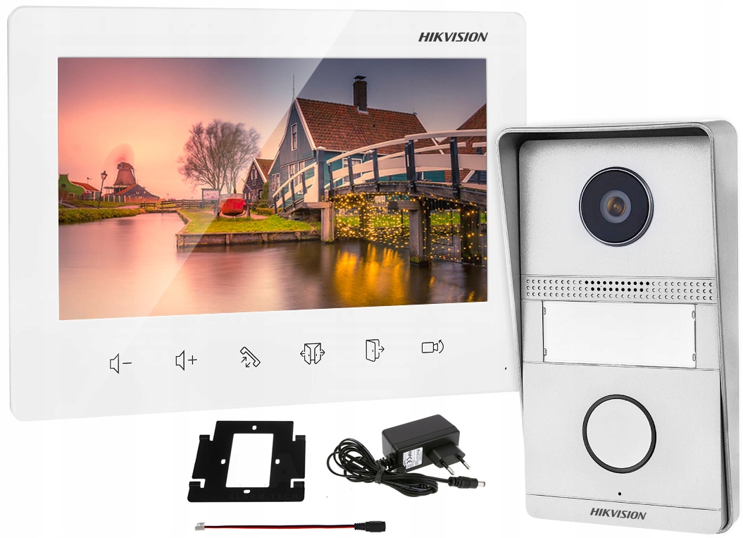 

Wideodomofon Hikvision Domofon Video 2 Żyły Color