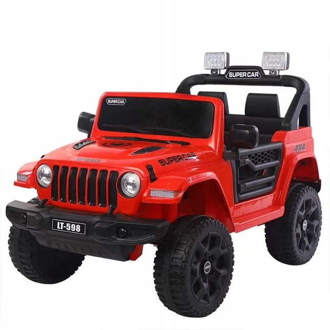 Pojazd auto elektryczne dla dziecka JEEP SUPERCAR LT-598 4X4 12V 7Ah