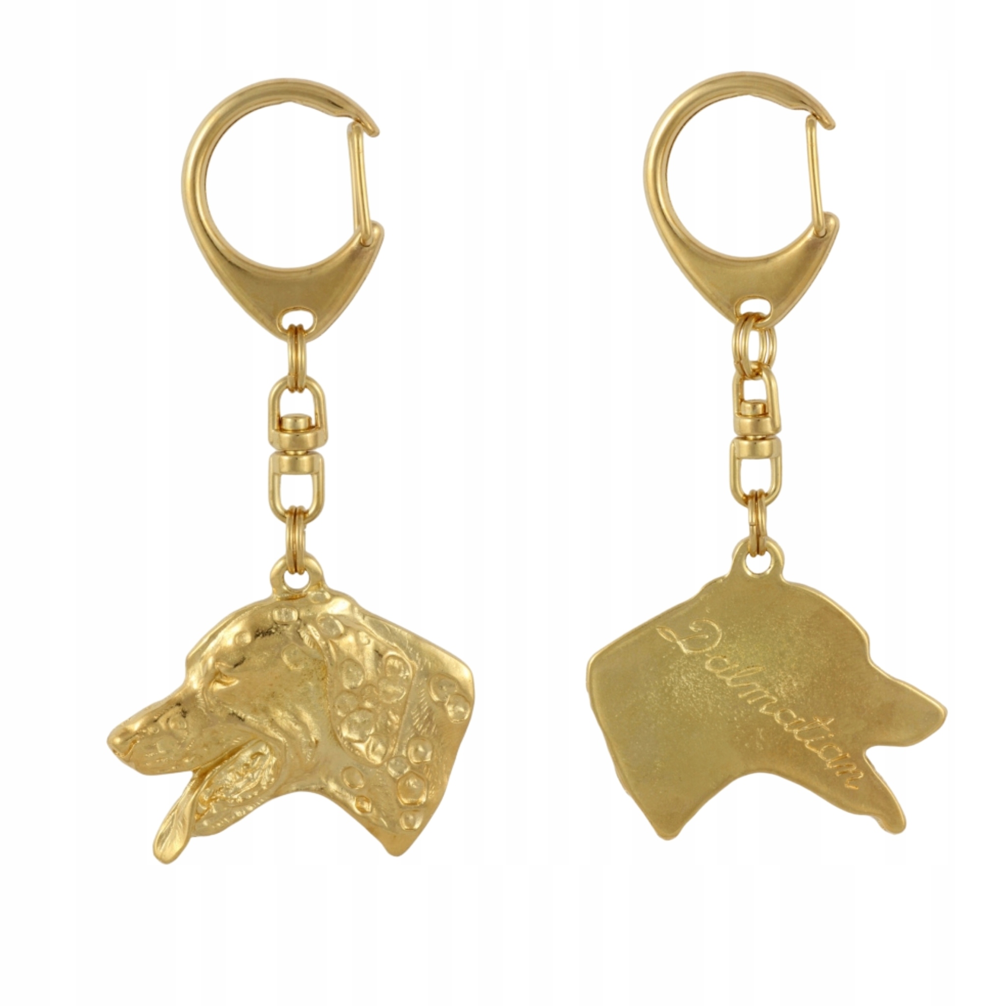 Dalmatin, Dalmatinský výhonek – pozlacený přívěsek na klíče na klíče se psem, ozdoba