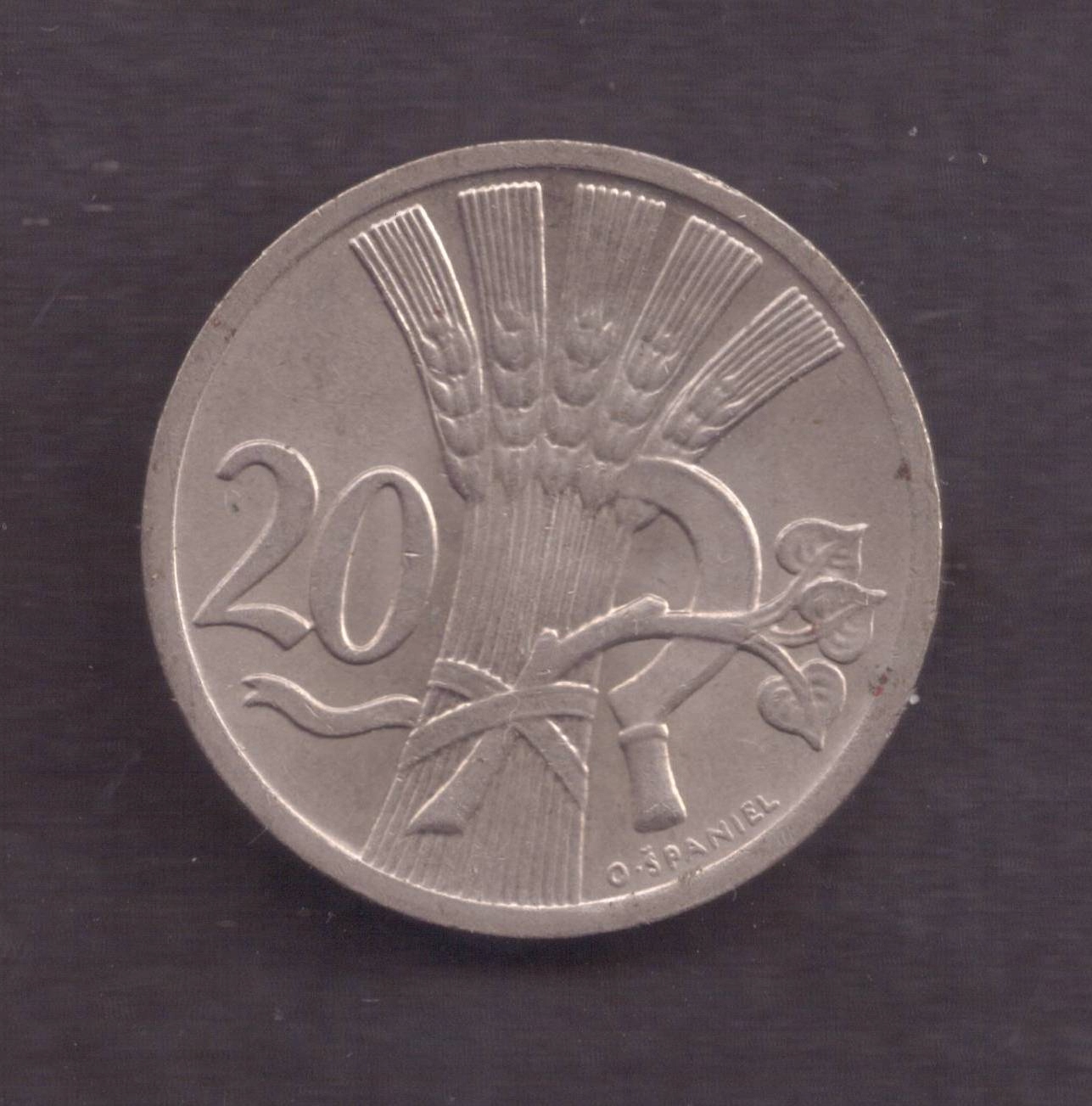 Czechosłowacja - 20 Halerzy 1928 rok