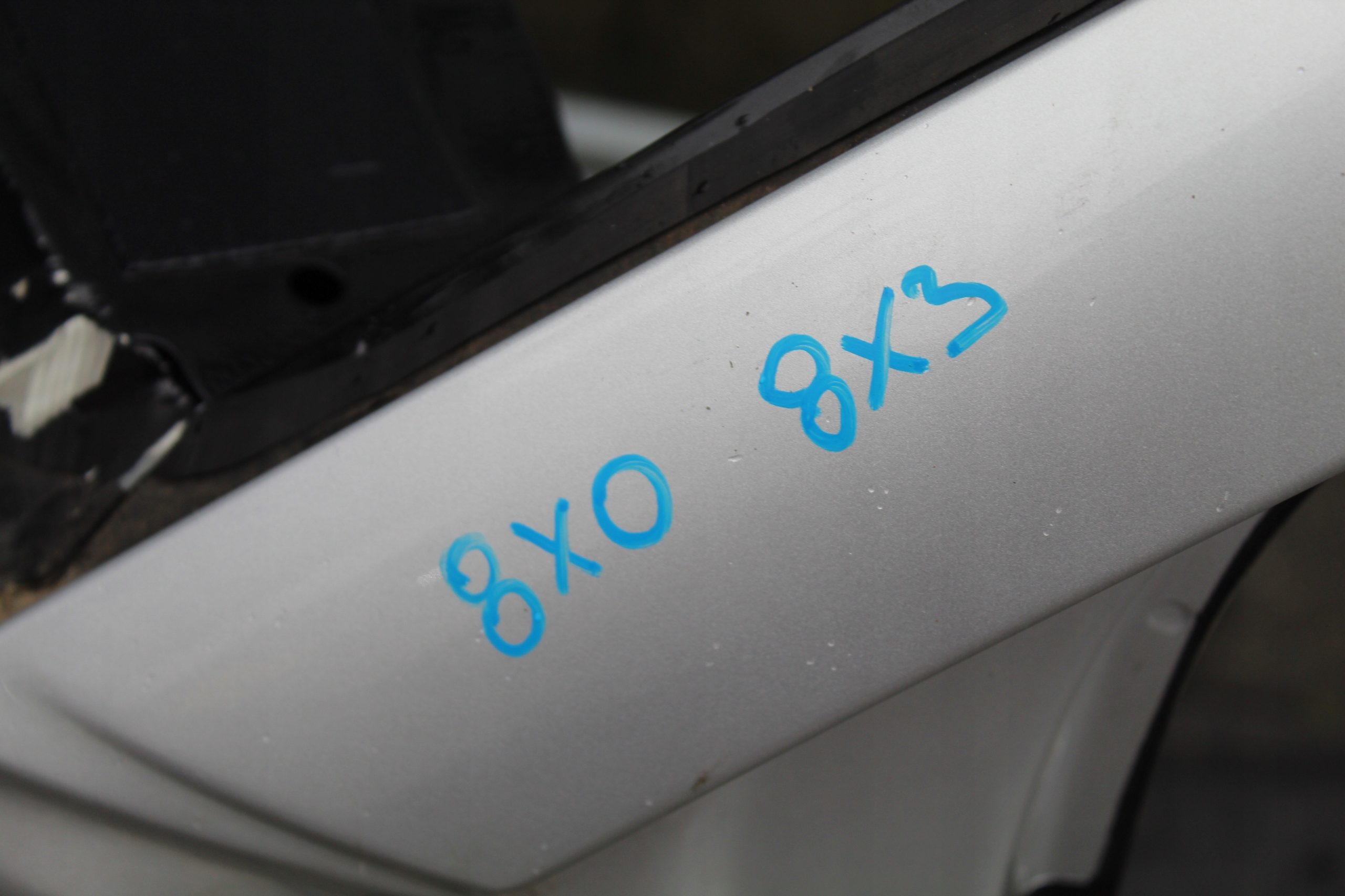 quarter fender left front AUDI A1 8X0 8XA