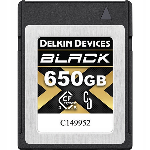 Delkin CFexpress Black R3530/W3250 (4.0) 650GB8