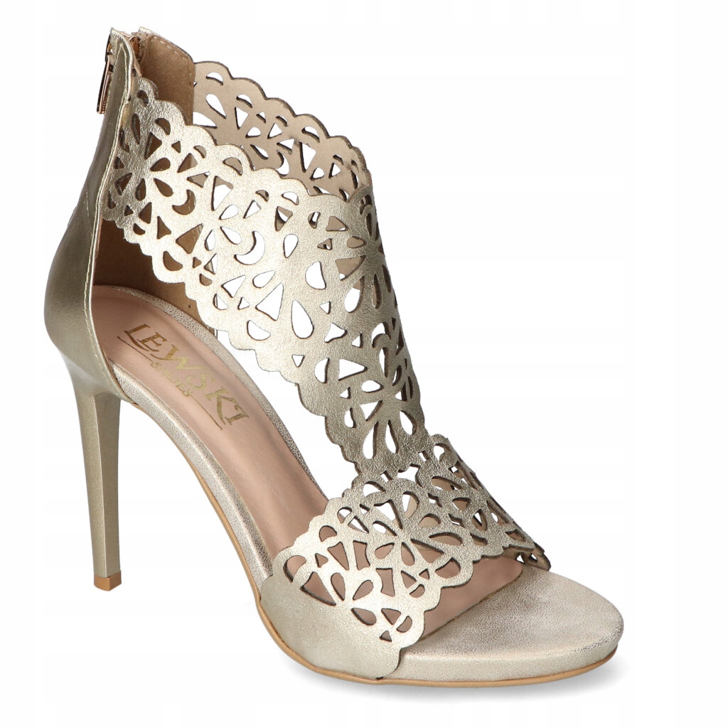 Sandály Lewski 2700 Zlaté Lico 40