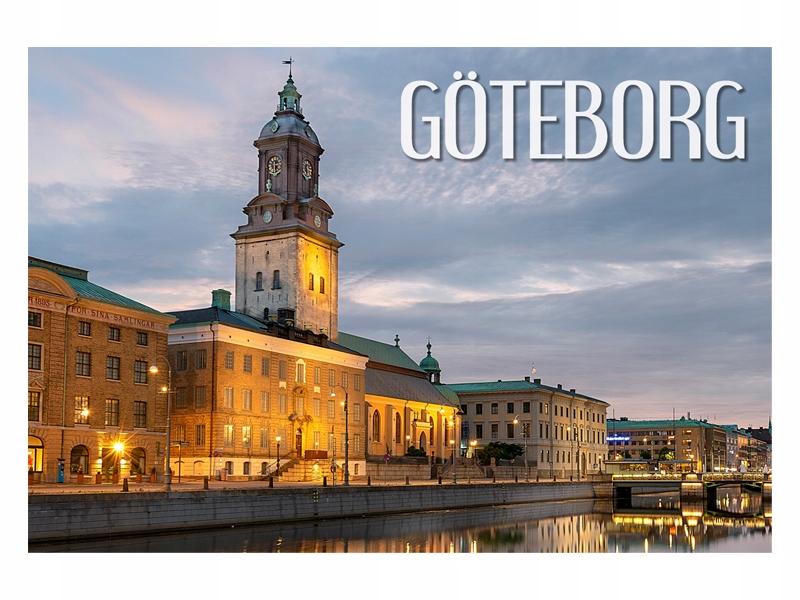 

Goteborg - Kanał Big Harbour - Magnes na lodówkę