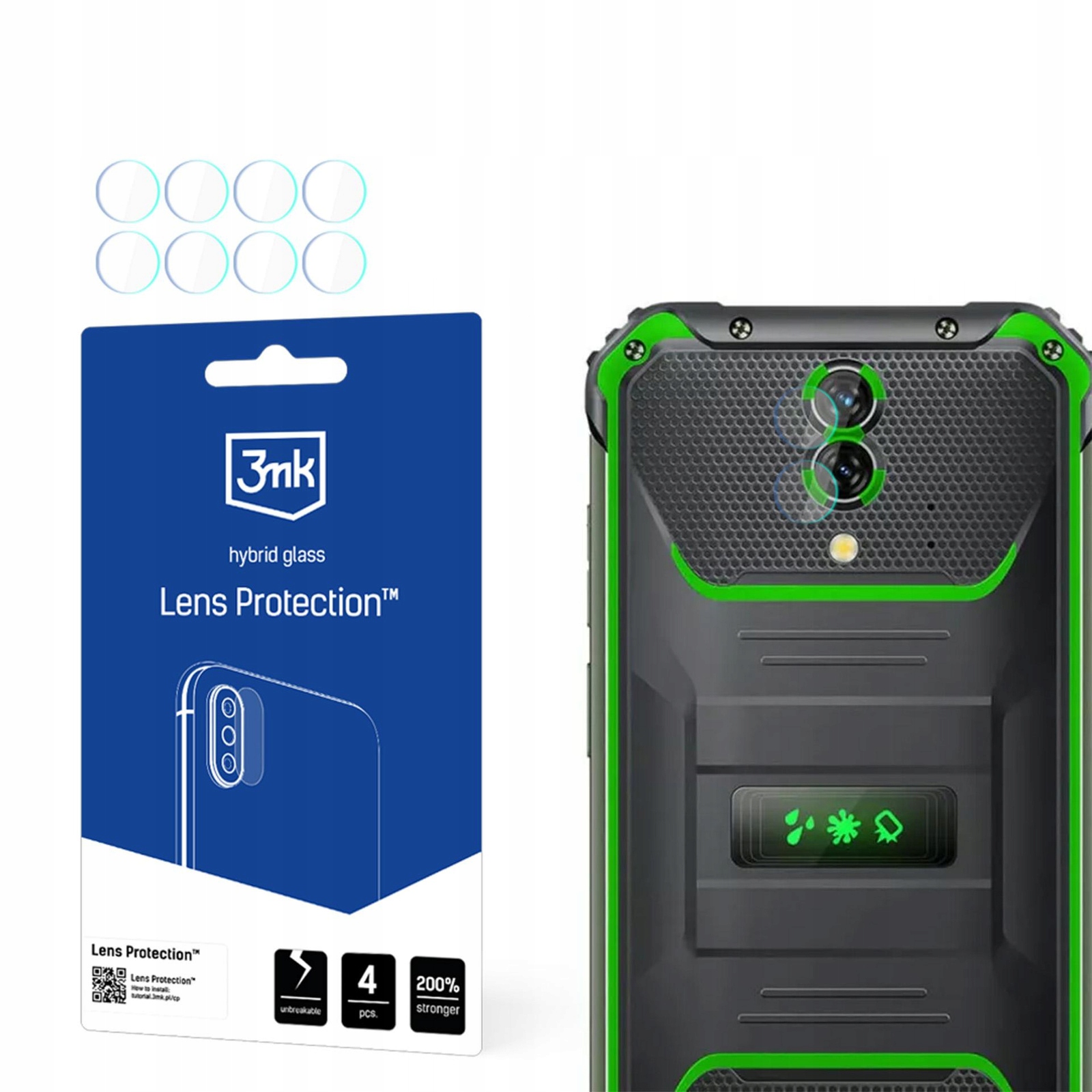 Szkło hybrydowe 3MK do Blackview BV7200 1 szt. - Sklep, Opinie