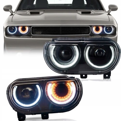 КОМПЛЕКТ ФАР ПЕРЕДНІХ LED DODGE ЧЕЛЕНДЖЕР 08-14