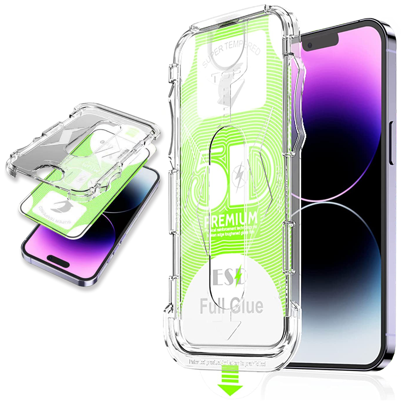 

Szkło Hartowane Aplikator do Apple Iphone 14