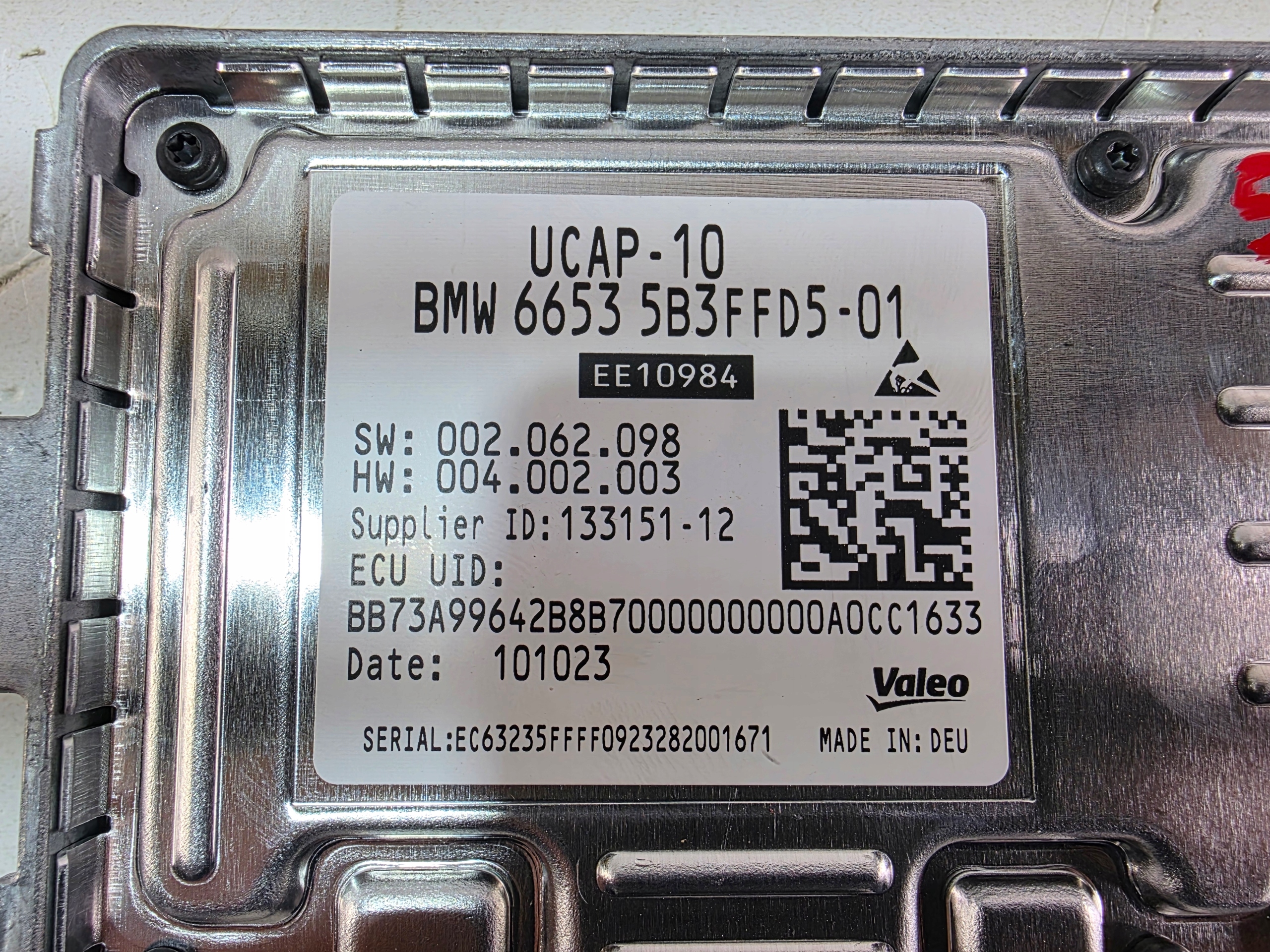 module control unit KAMERY BMW X5 G05 X6 G06 X7 G07 LCI 5B3FFD5