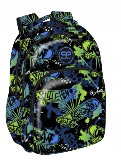 Coolpack Base Plus Plecak Szkolny Młodzieżowy Skate Night F027930