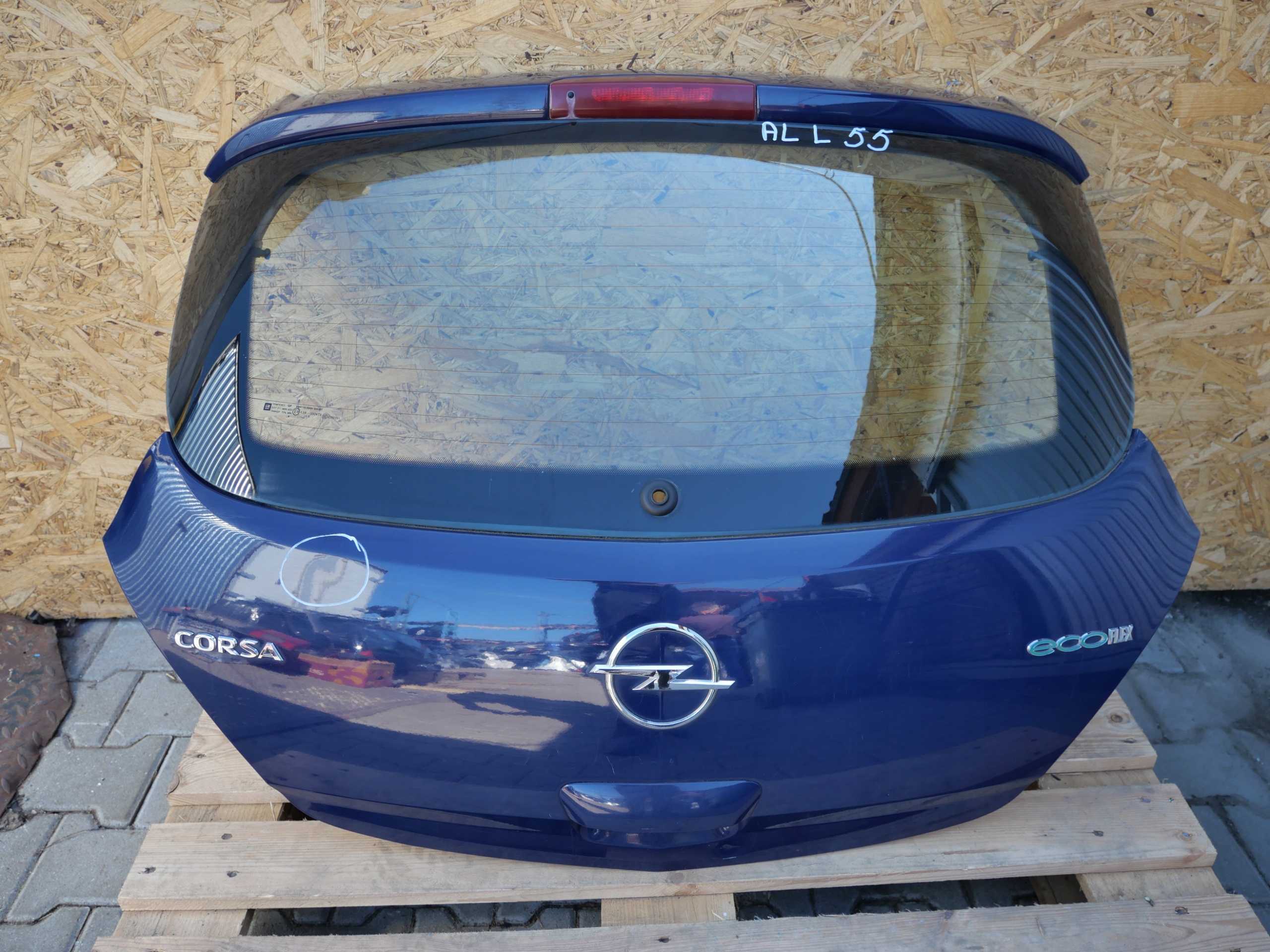 OPEL CORSA D trunk door boot rear part rear