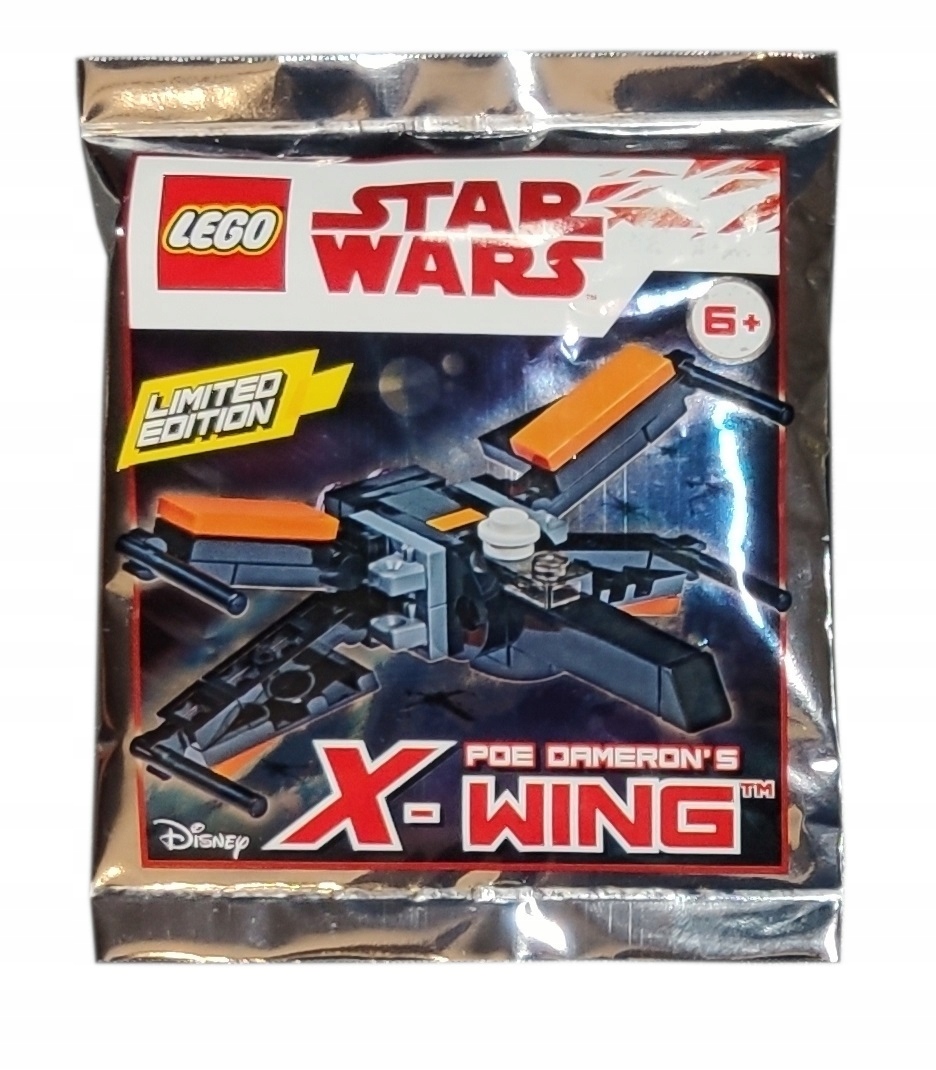 Zestaw Lego Star Wars Minifigure Polybag Poe Dameron's X-Wing #911841