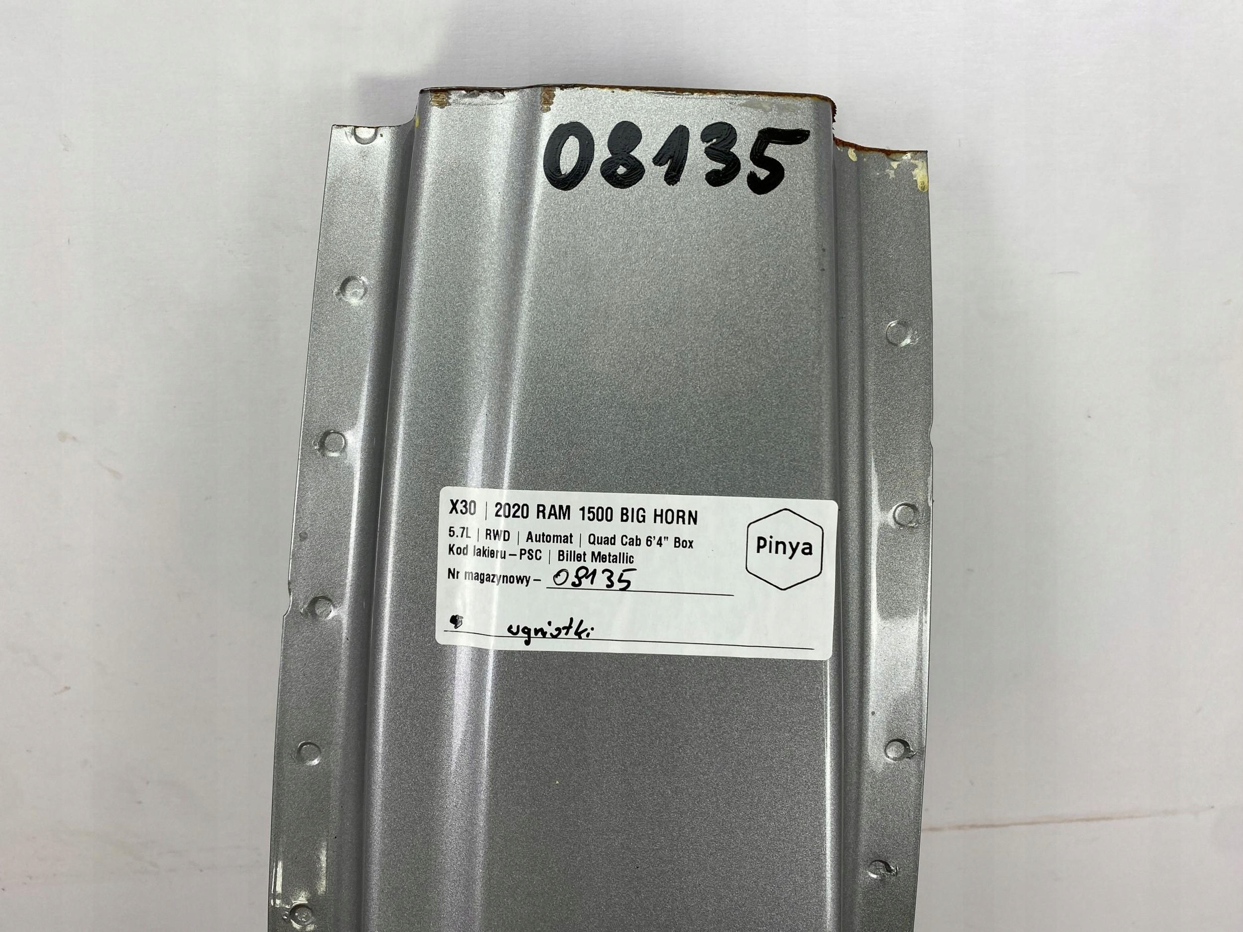 quarter pillar left bok side Dodge Ram 1500 2019+ USA