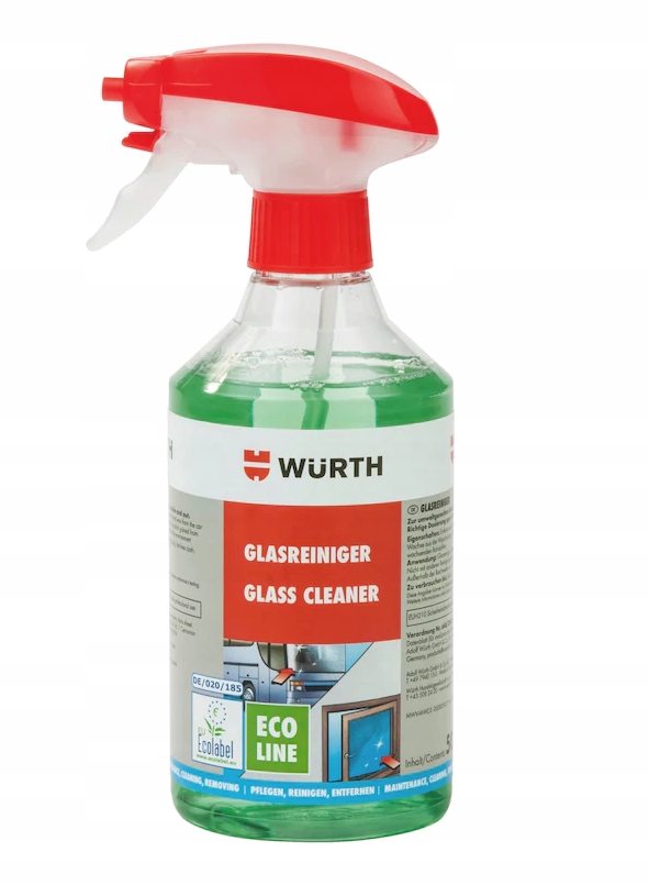 

Acetonowy Środek Do Czyszczenia Szkła Wurth 500ml.