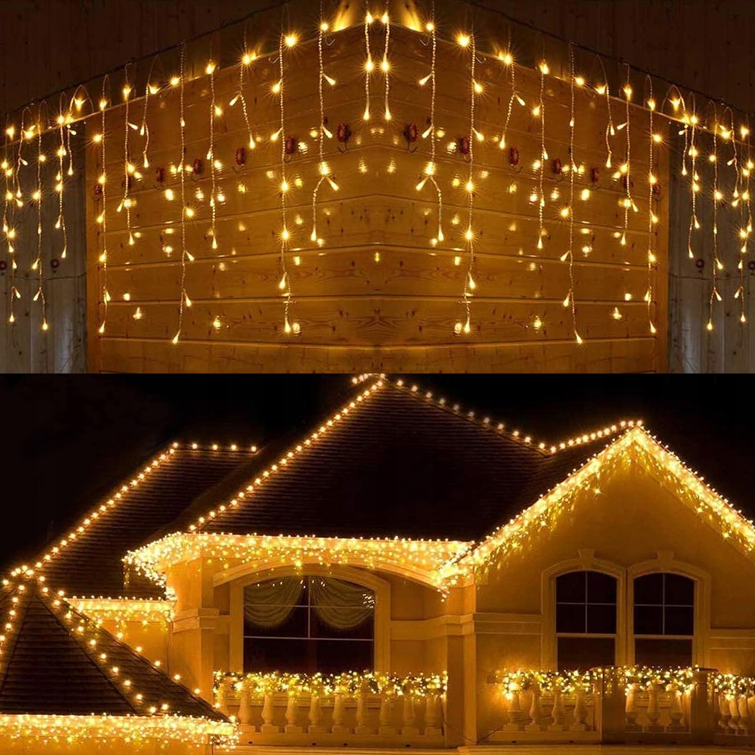 SOPLE 300 LED LAMPKI CHOINKOWE ŚWIATEŁKA ZEWNĘTRZNE WEWNĘTRZNE BIAŁE CIEPŁE Zastosowanie na zewnątrz