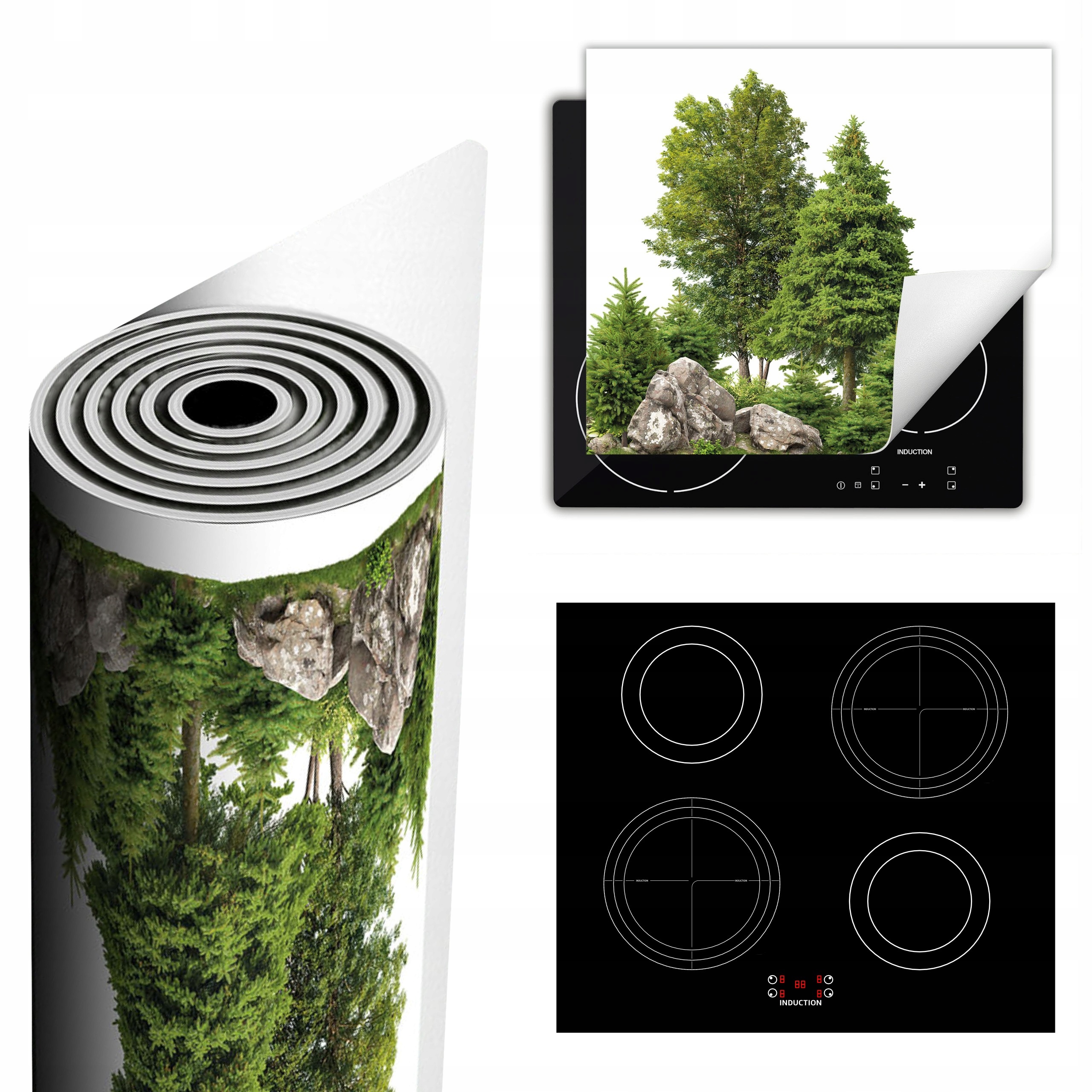 Ochranná Podložka Na Sporák Představuje Více Místa Pro 60x52 stromů