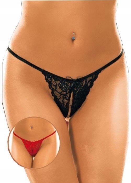 

Stringi Z Dziurką Otwarte Majtki String 2272 S/l