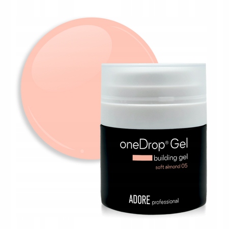 Adore One Drop Gel No.05 Soft Almond żel do przedłużania paznokci